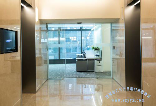 自动门安装风暴娱乐-潍坊腾讯大厦办公室自动门价格