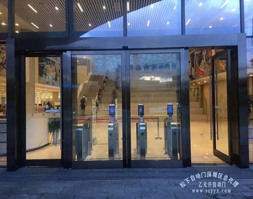 有框自动感应门-香港中文大学安装风暴娱乐图片